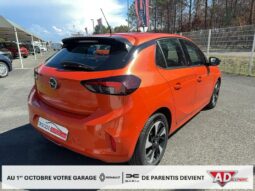 
										Opel Corsa VI Moteur électrique 136ch -E Elegance full									