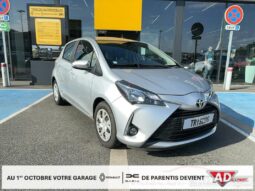 Toyota Yaris 110 VVT-i CVT France Connect (MY2019) 5 portes (janv. 2020) (co2 135)